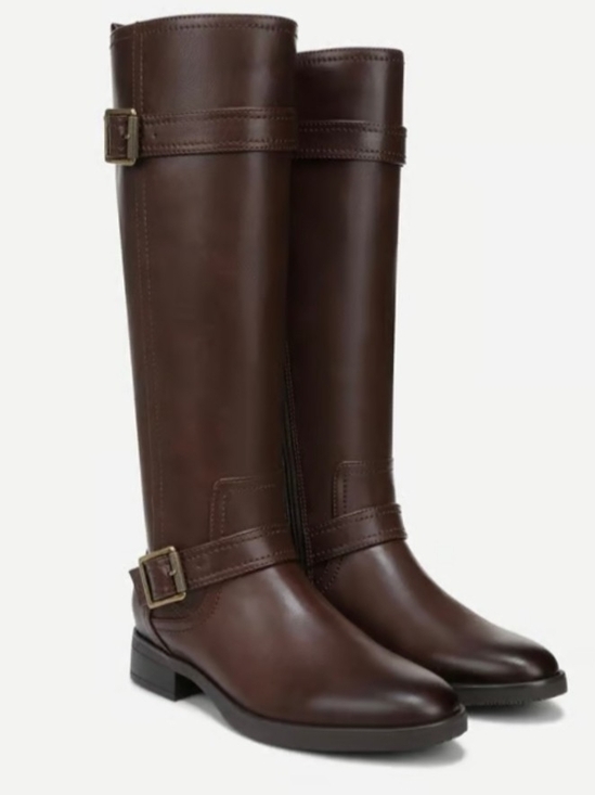 Naturalizer Shoes - Naturalizer Tiernan Double Buckle Riding Boots NIB - Wide Calf